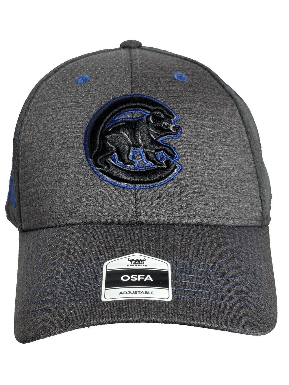 Chicago Cubs Snapback Hat Cap Charcoal Fan Favorite NEW